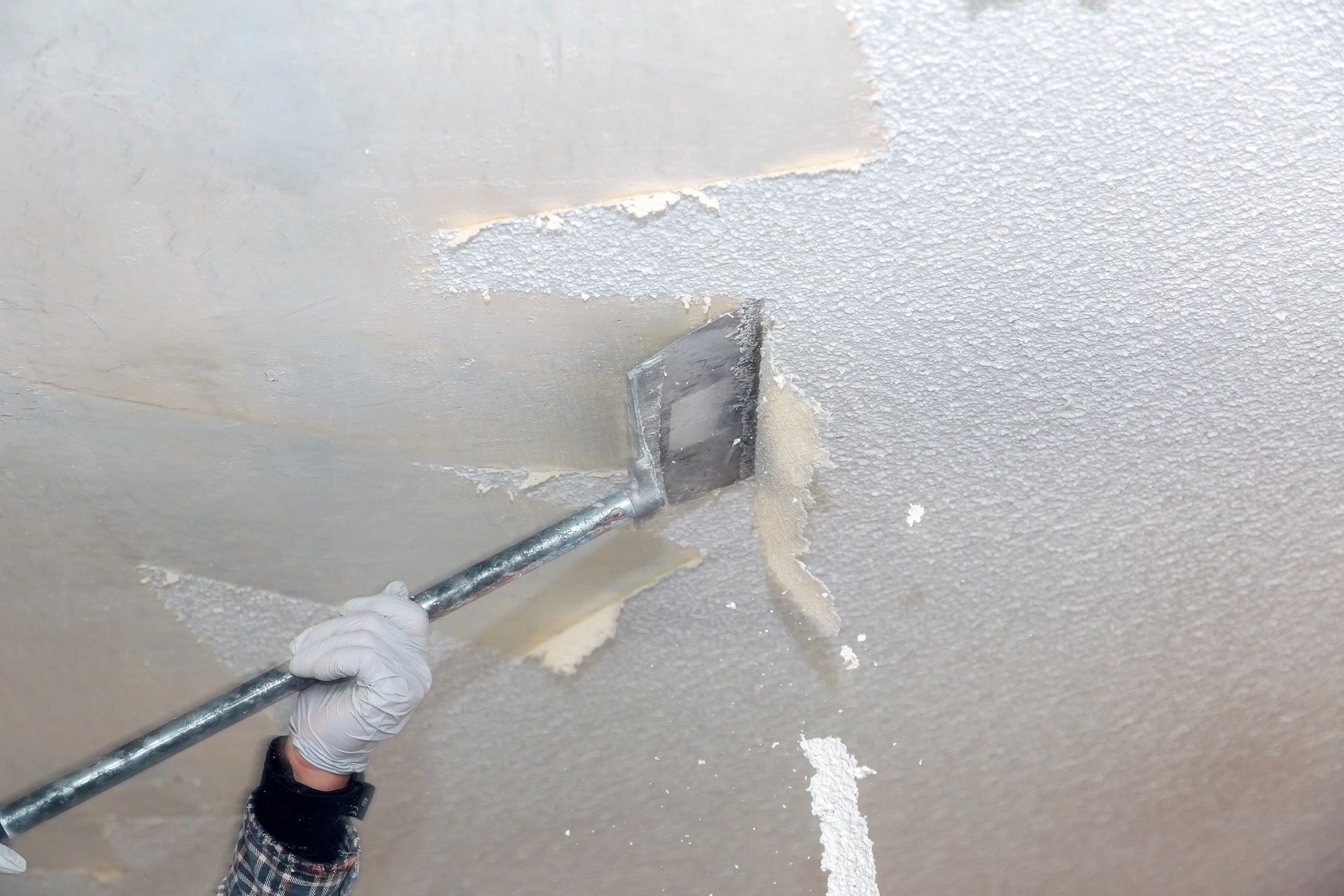 svc2 popcorn ceiling removal primary
